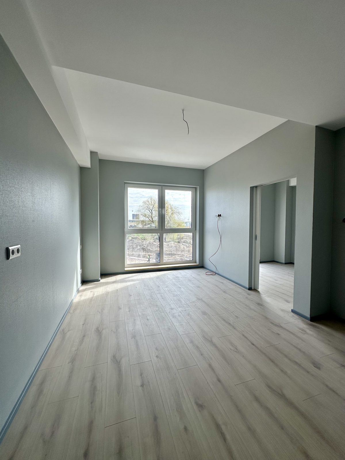 Interior — finished unit with flooring and paint